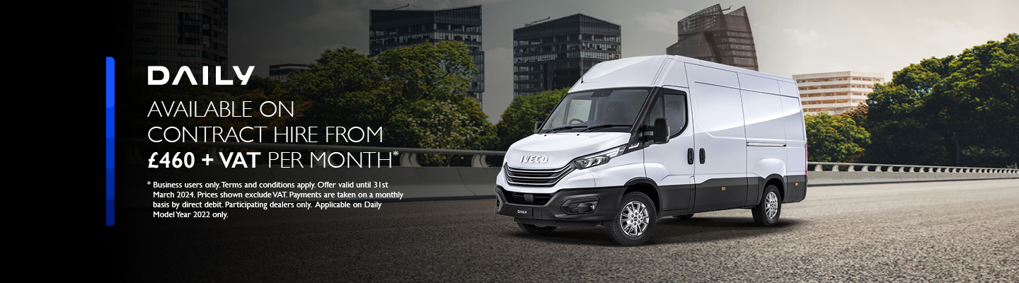 IVECO DAILY CONTRACT HIRE offer from  